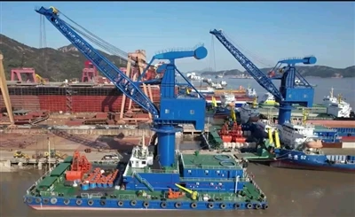 Dva seta plutajućih dizalica FQ70T-39M kompanije HUGANG Technology su završil...